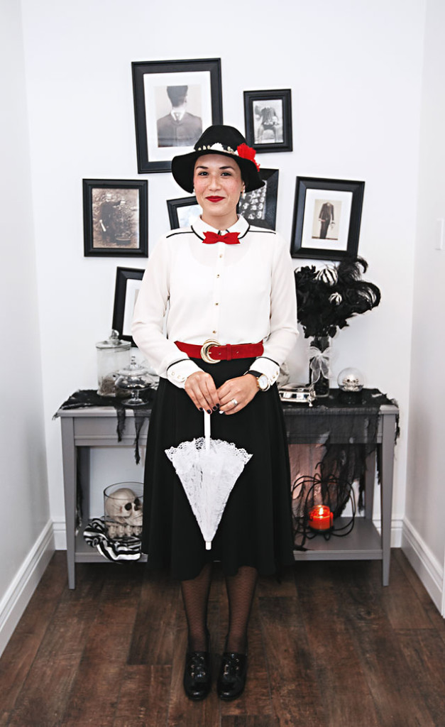 DIY Mary Poppins Halloween Costume 