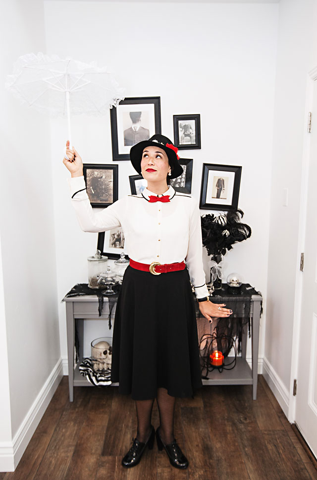 DIY // Mary Poppins Costume from your Closet …