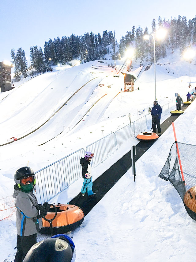Steamboat Springs Winter Carnival Family Tubing at Howelsen Hill