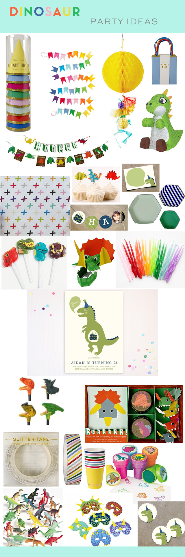 Dinosaur Party Inspiration and Ideas
