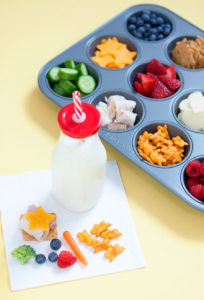 Easy Snacks for Kids served in Muffin Tins