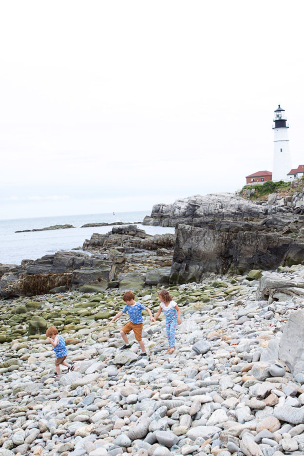 Portland Head Light Cape Elizabeth Maine Family Travel with Kids