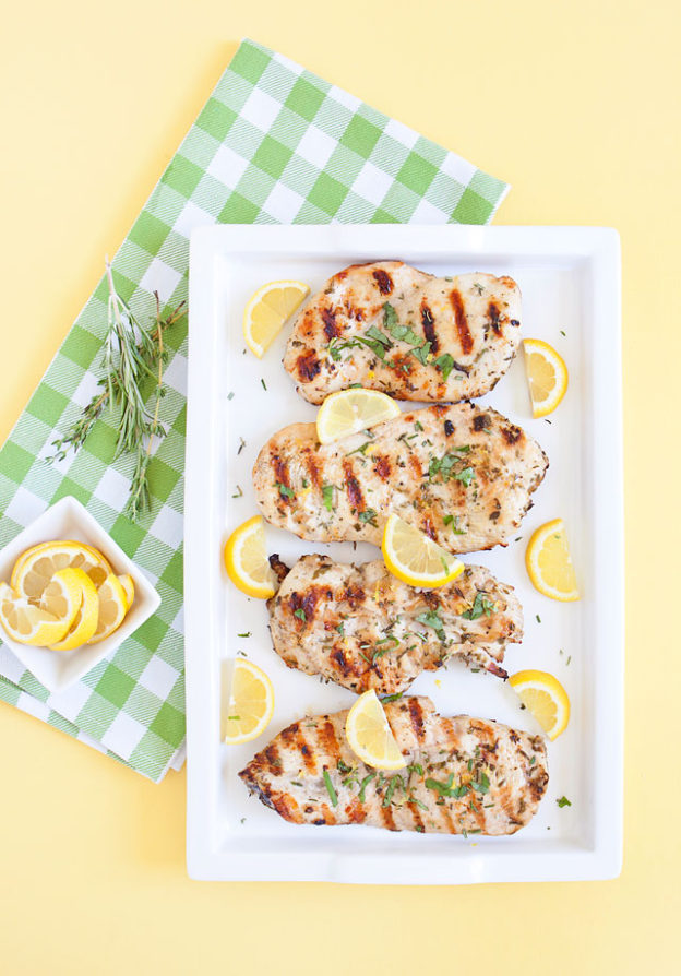 Easy Grilled Chicken with Lemon and Herbs Recipe with Harmons Grocery Meats