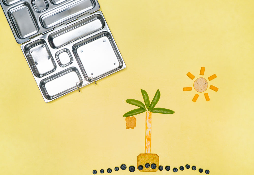 Kids Snack Ideas Snack Palm Tree with Sargento Cheese