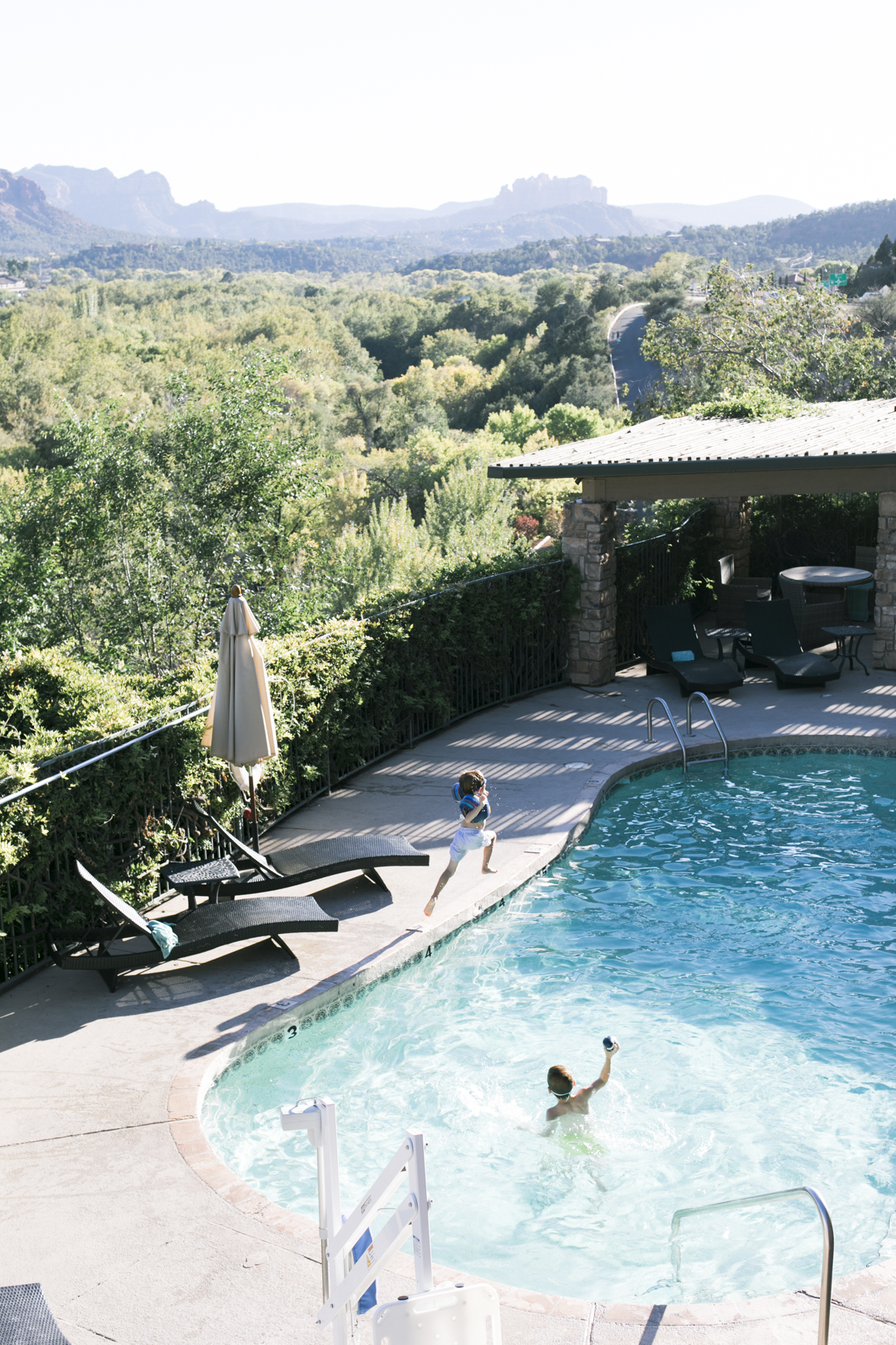 Swimming Pool at the Orchards Inn Sedona Arizona Hotel