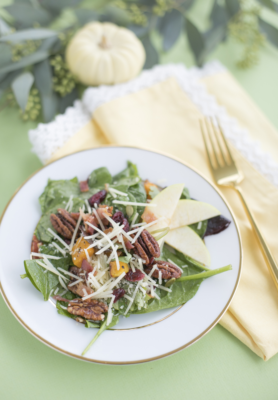 Fall Inspired Thanksgiving Salad Recipe