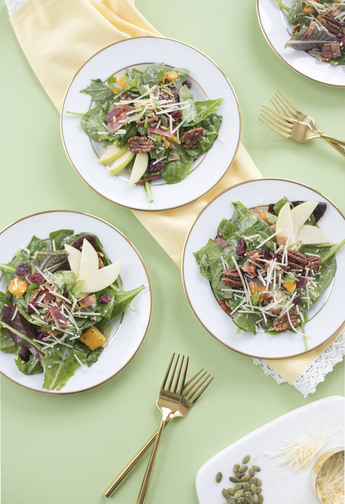 Fall Inspired Thanksgiving Salad Recipe