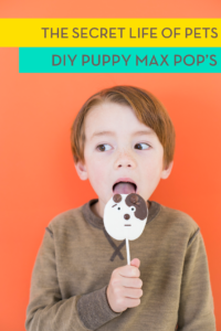 DIY Puppy Chocolate Max from The Secret Life of Pets Pops