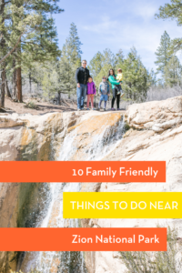 Family Friendly Things to Do Near Zion National Park Utah