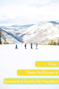 Family Ski Vacation Vail Colorado