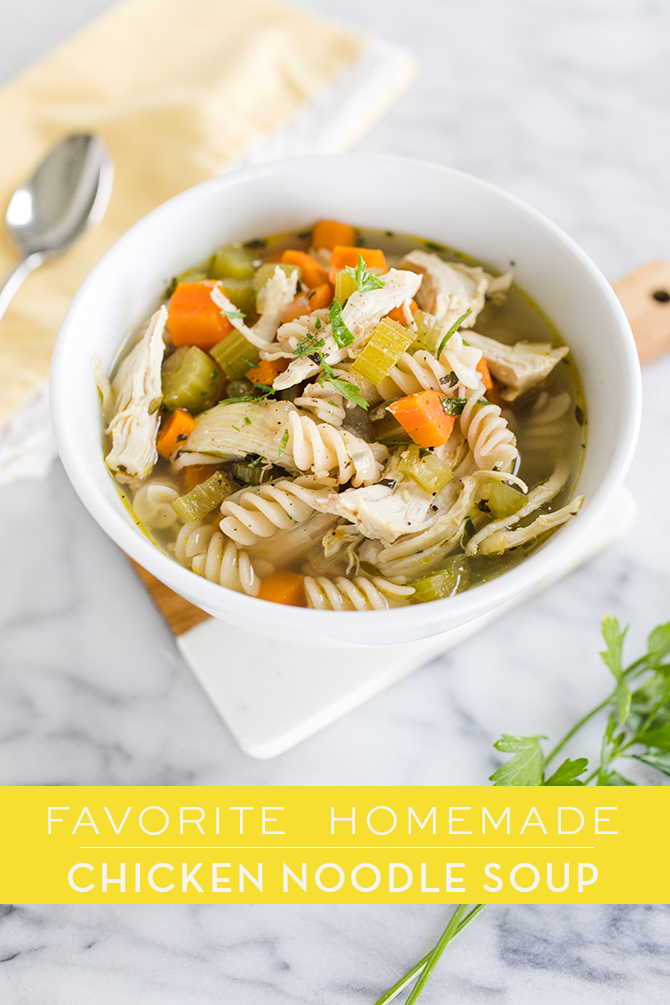 Easy Homemade chicken noodle soup recipe Pressure cooker